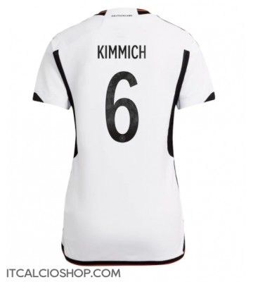 Germania Joshua Kimmich #6 Prima Maglia Femmina Mondiali 2022 Manica Corta